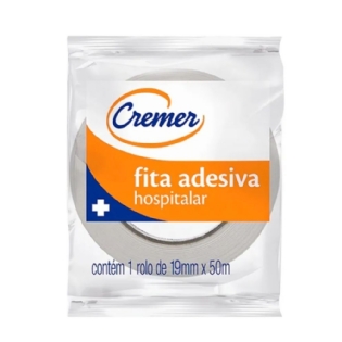 Fita Hospitalar Branca 19mm x 50m | Cremer