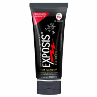 REPELENTE EXPOSIS GEL 100ML ICARIDINA ( embalagem preta )