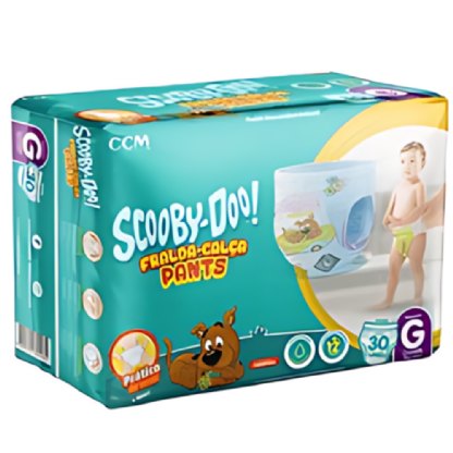 Fralda Scooby Doo Calça Jumbo | Conforto e Proteção para Seu Bebê
