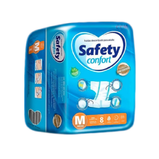FRALDA SAFETY CONFORT REGULAR M C/8