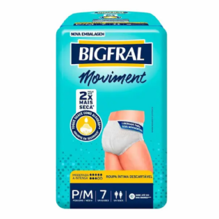 FRALDA BIGFRAL MOVIMENT P-M C/7