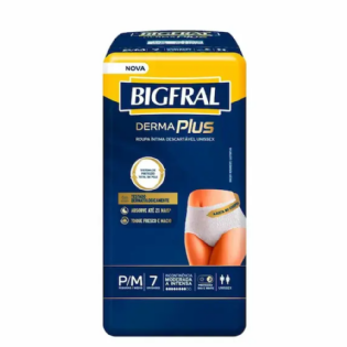 FRALDA BIGFRAL ROUPA INT 7UN PQ/MD(E)