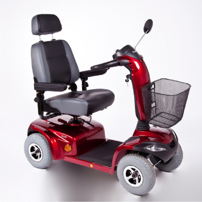 SCOOTER SCOTT | VERMELHO - Estilo e Aventura em Duas Rodas