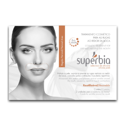ADESIVOS ANTISSINAIS DE SILICONE PARA PERIORAIS SUPERBIA
