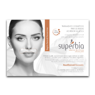 ADESIVOS ANTISSINAIS DE SILICONE PARA PERIORAIS SUPERBIA