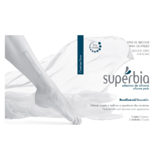 Adesivos Antissinais | Fitas de Silicone para Tratamento de Cicatrizes Superbia