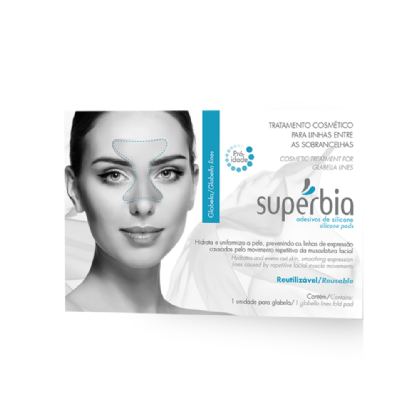 ADESIVOS ANTISSINAIS DE SILICONE PARA AS SOBRANCELHAS (GLABELA) SUPERBIA