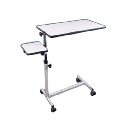 MESA AUXILIAR ARTICULADA P/ REFEICAO COM RODIZIO 68x36x75CM - MAV 02
