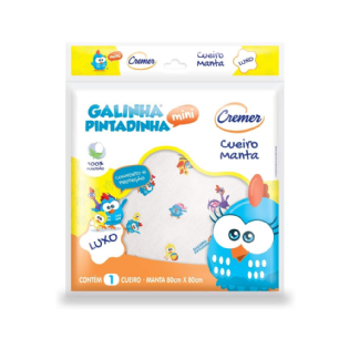 CUEIRO GALINHA PINTADINHA CREMER CX C/12 PCT C/1UND