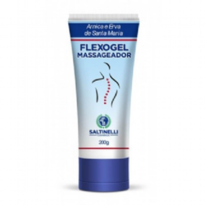 FLEXOGEL MASSAGEADOR | Com Arnica e Erva de Santa Maria - 200g