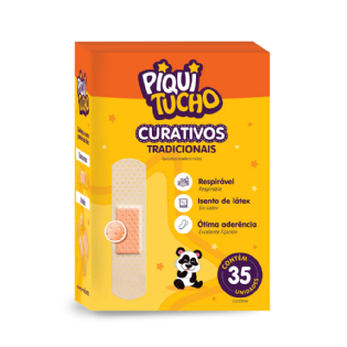 PIQUITUCHO CURATIVO BEGE 35 UNIDADES