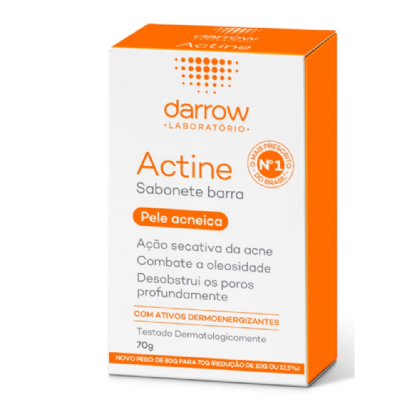 DARROW ACTINE SABONETE BARRA NOVA FÓRMULA 70GR