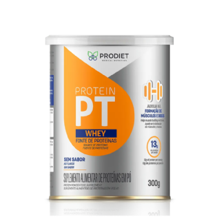 PRODIET PROTEINPT WHEY SEM SABOR LATA 300G