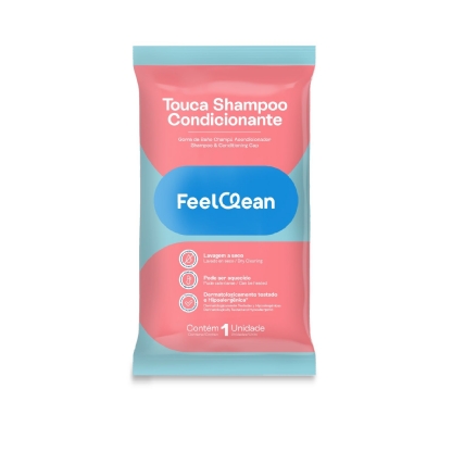 Touca Shampoo Condicionante Feel Clean | 1 Unidade