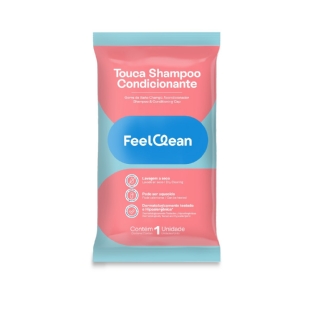 Touca Shampoo Condicionante Feel Clean | 1 Unidade