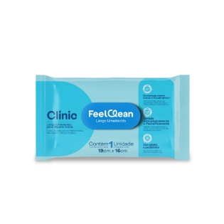 LENÇO UMEDECIDO FEEL CLEAN CL | Limpeza Prática e Eficaz