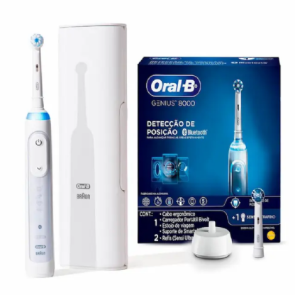 ESCOVA DENTAL ORAL B ELETRICA GENI 8000 1U