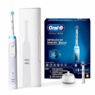ESCOVA DENTAL ORAL B ELETRICA GENI 8000 1U