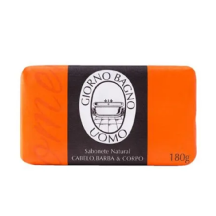 SABONETE BARRA GIORNO BAGNO UOMO LARANJA 180G