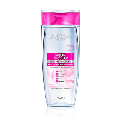 LOREAL DERMO EXPERTISE LIMP AGUA MICELAR 400ML