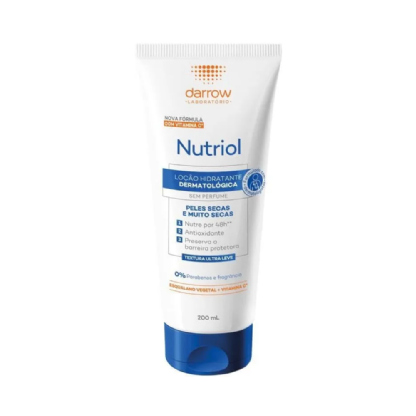 DARROW NUTRIOL LOCAO SEM PERFUME 200ML