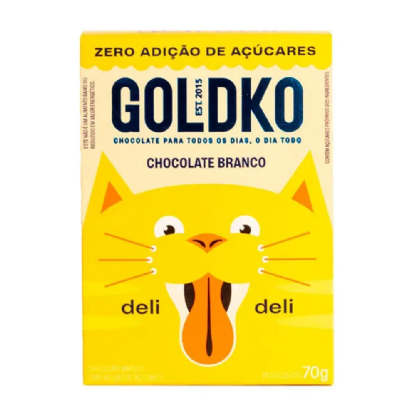 GOLDKO DELI DELI BRANCO ZERO ACUCAR 70G.