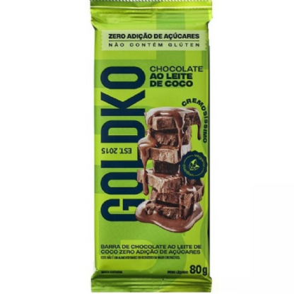 GOLDKO BARRA CHOCO AO LEITE CARAMELO FLOR DE SAL 20G.