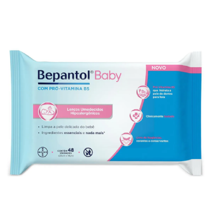 LENCOS UMED. BEPANTOL BABY C/ 48 UN