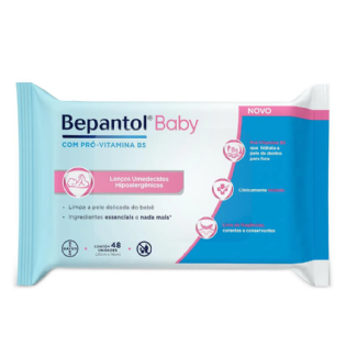 LENCOS UMED. BEPANTOL BABY C/ 48 UN