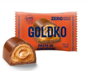 GOLDKO BOMBOM PASTA DE AMENDOIM 13 5G