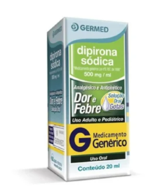 DIPIRONA SÓDICA GTS 20ML | Alívio Rápido da Dor e Febre