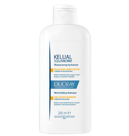 DUCRAY KELUAL SHAMPOO SQUANORM CABELO SECO