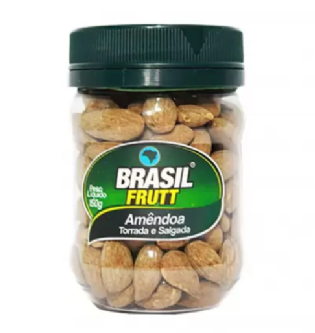 BRASIL FRUTT AMENDOA DEFUMADA POTE 150GR