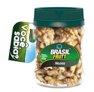 BRASIL FRUTT NOZES MARIPOSA POTE C/100GR