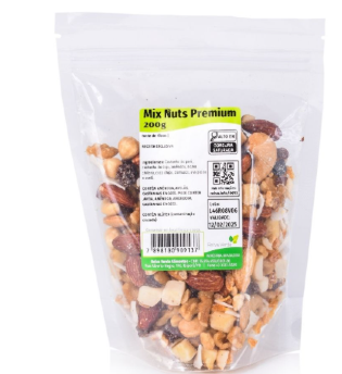 BRASIL FRUTT MIX NUTS PREMIUM PACT 200GR