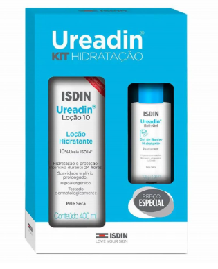 ISDIN PACK UREADIN LOÇÃO 400ML + BATH GEL 100ML