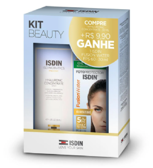ISDIN KIT HYALURONIC CONCENTRATE + FUSION WATER 30ML