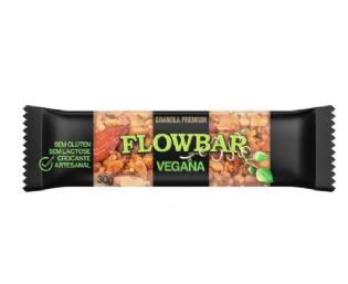 FLOWBAR BARRA DE GRANOLA VEGANA PREMIUM 30G