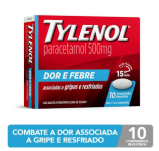 TYLENOL 500MG C 10 COMP