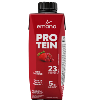 EMANA PROTEIN ZERO LACTOSE FRUTAS VERMELHAS
