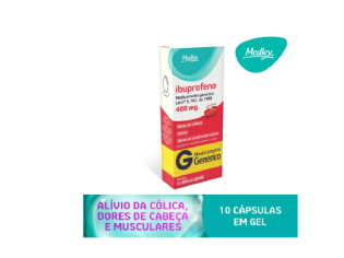 IBUPROFENO 400MG 10CPS MDLY SN (GEN)