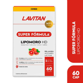 CIMED LAVITAN LIPOMORO CAPS PT X 60