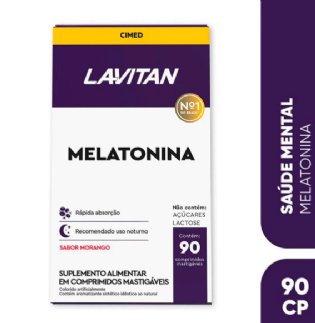 CIMED LAVITAN MELATONINA 0,21MG 90CP