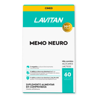CIMED LAVITAN MEMORIA 60CP