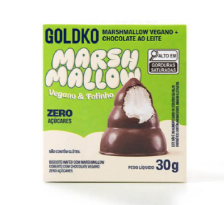 GOLDKO MUSA AO LEITE VEGANA 30G.
