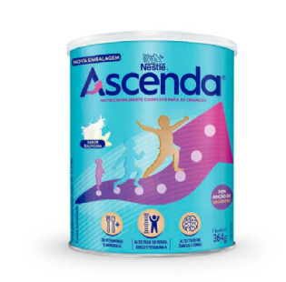 ASCENDA SUPLEMENTO BAUNILHA 364G