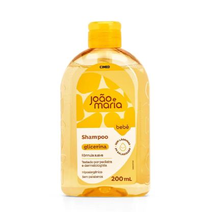 CIMED JOAO E MARIA XAMPU BABY GLIC FR 200ML