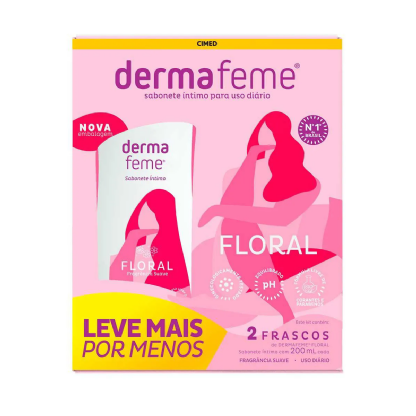 CIMED KIT DERMAFEME 2 X 200 ML TUT FRU LARI