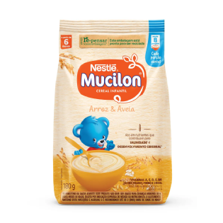 MUCILON ARROZ AVEIA SACHET 180G
