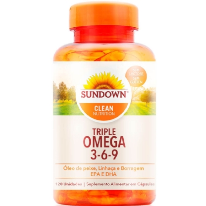 SUNDOWN OMEGA 3 6 9 120 CAPSULAS